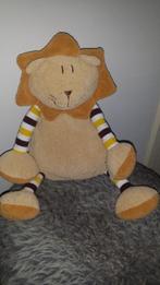 Tiamo poes/leeuw bruin/crème gestreepte poten 30 cm velours, Ophalen of Verzenden, Zo goed als nieuw, Overige typen