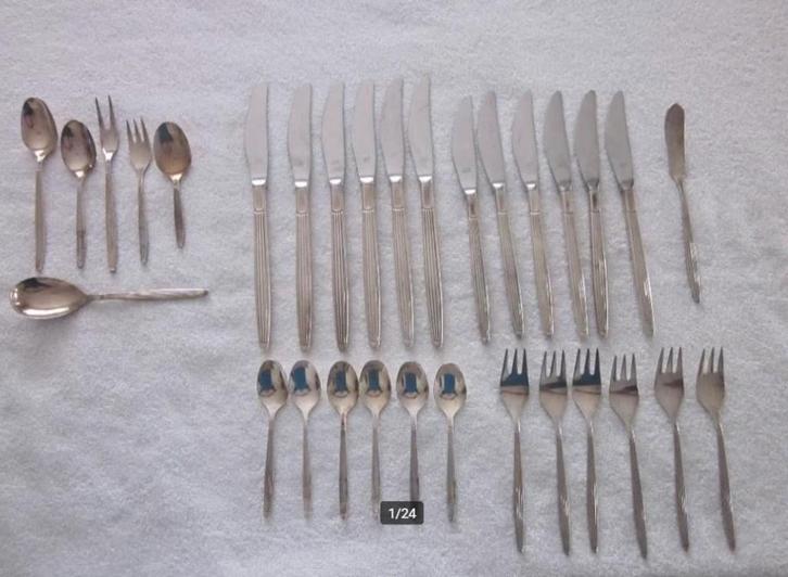 31 Bestekdelen Gero Excellence model 234 Dick Simonis., Antiek en Kunst, Antiek | Bestek, Ophalen of Verzenden