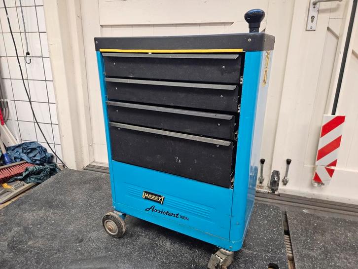 Hazet Assistent 168N Gereedschapswagen (zonder inhoud), Doe-het-zelf en Verbouw, Gereedschapskisten, Gebruikt, Ophalen