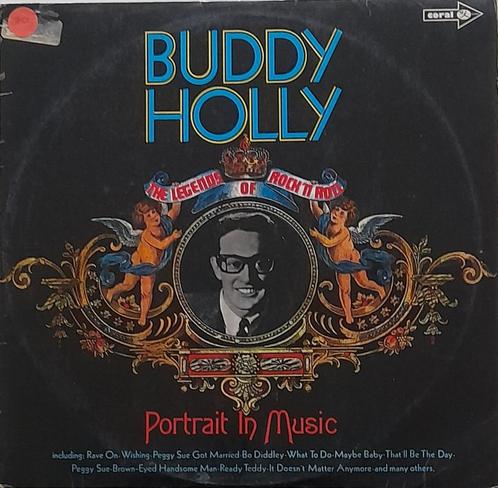 Buddy Holly Portrait in Music Dubbel LP, Cd's en Dvd's, Vinyl | Rock, Gebruikt, Rock-'n-Roll, 12 inch, Ophalen of Verzenden