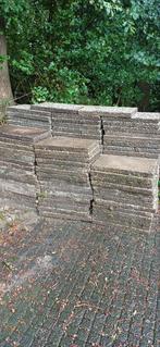 60m2 Grindtegels, Gebruikt, Ophalen of Verzenden, 10 m² of meer, Beton