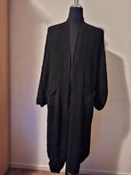 Lang Vest Zwart Gebreid Cold Shoulder One Size, Anneonline, Zuidwal 11, Shop@wesell4u.nl, Zwart