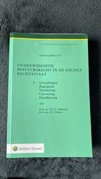 Onderwijseditie bestuursrecht in de sociale rechtsstaat, ban, Verzenden, Zo goed als nieuw, HBO, R.J.N. Schlössels; S.E. Zijlstra