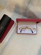 Vintage Cartier bril 22k, Sieraden, Tassen en Uiterlijk, Zonnebrillen en Brillen | Heren, Ophalen, Zo goed als nieuw, Bril, Overige merken
