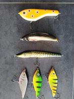 Jerkbaits o.a. Salmo, Spigg, Fladen., Ophalen of Verzenden, Zo goed als nieuw
