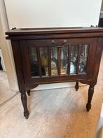 Teakhouten Theekastje met Afneembaar Blad, Huis en Inrichting, Ophalen, Gebruikt, Teakhout, 50 tot 100 cm