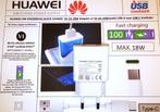 Huawei HW-059200EHQ 9V 2A 5W 18W Snellader AC adapter USB C