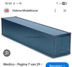 Gezocht wedico trailer container rood, Overige merken, Groter dan 1:32, Ophalen of Verzenden, Zo goed als nieuw