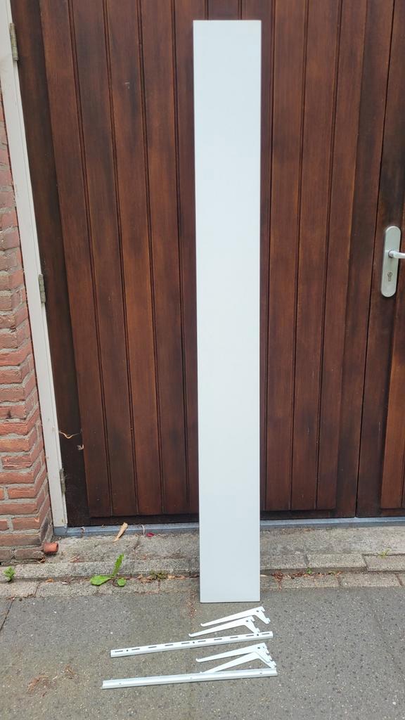Wandplank met dragers - 20x180cm, Huis en Inrichting, Woonaccessoires | Wandplanken en Boekenplanken, Zo goed als nieuw, Ophalen