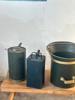 Vintage metalen objecten, Ophalen