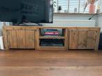 Tv-kast steigerhout, Huis en Inrichting, Kasten | Televisiemeubels, Ophalen, Industrieel, steigerhout, 150 tot 200 cm, Zo goed als nieuw