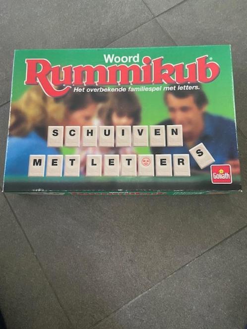 Woord rummikub, Hobby en Vrije tijd, Gezelschapsspellen | Bordspellen, Zo goed als nieuw, Ophalen of Verzenden