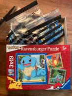 Pokémon Puzzels - Ravensburger 3x49 stukjes, Ophalen of Verzenden, Meer dan 50 stukjes, Zo goed als nieuw, 4 tot 6 jaar