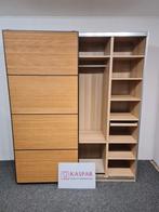 Pax kledingkast 2,00 m, bamboe deuren. Leveren/Monteren mgl, 200 cm of meer, Ikea, Met klep(pen), Ophalen of Verzenden