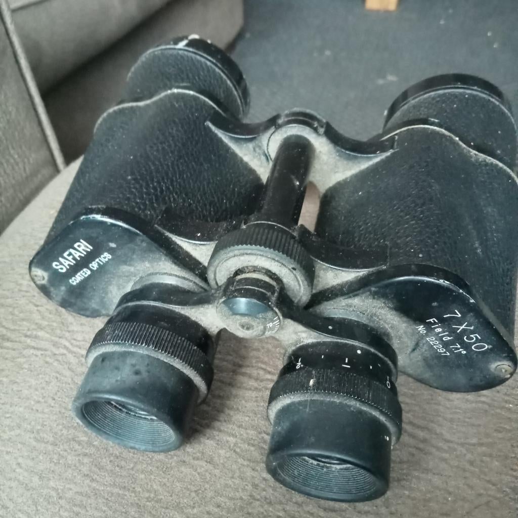 Safari 7x50 Verrekijker - Gebruikt, Audio, Tv en Foto, Optische apparatuur | Verrekijkers, Ophalen of Verzenden, Gebruikt, Minder dan 8x
