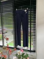 BEELDSCHONE donderblauwe flared broek, travelstof, mt M, Blauw, Zo goed als nieuw, Lang, Ophalen