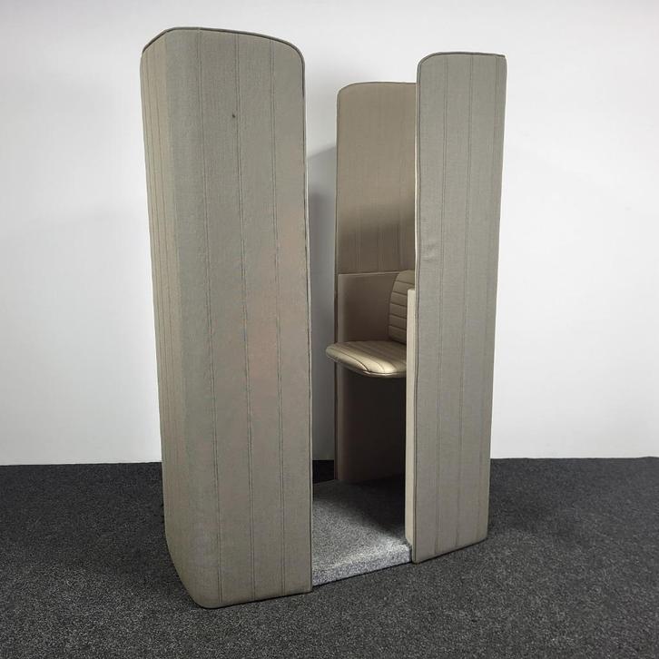 Akoestische Belcel OOf Box - Grijs  25186, Huis en Inrichting, Fauteuils, Gebruikt, Ophalen