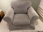 IKEA EKTORP fauteuil - grijze stof, Huis en Inrichting, Fauteuils, Ophalen, Gebruikt, 75 tot 100 cm, 75 tot 100 cm