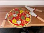 Houten speelgoed pizza, Kinderen en Baby's, Speelgoed | Houten speelgoed, Ophalen of Verzenden, Zo goed als nieuw