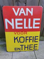 Van Nelle koffie en thee  emaille bord, Ophalen of Verzenden