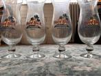 Hardrock cafe glazen (New york, Paris, Barcelona en Bali), Verzamelen, Glas en Borrelglaasjes, Ophalen, Zo goed als nieuw, Bierglas