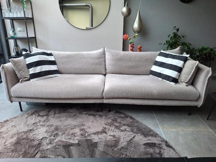 BANK, Huis en Inrichting, Banken | Bankstellen, Zo goed als nieuw, Rechte bank, Driepersoons, 250 tot 300 cm, 75 tot 100 cm, Stof