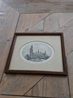 Anna Doedijns ets - het Vredespaleis, Antiek en Kunst, Kunst | Etsen en Gravures, Ophalen of Verzenden