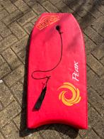 Wave rebel bodyboard rood geel €25,-, Watersport en Boten, Ophalen, Zo goed als nieuw, Overige typen, Met koord