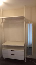 garderobemeubel, wit (IKEA?), Huis en Inrichting, Kasten | Ladekasten, Ophalen, 1 of 2 laden, 150 tot 200 cm, Zo goed als nieuw