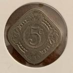 Nederlandse 5 Cent 1929, Postzegels en Munten, Munten | Nederland, Ophalen of Verzenden, Koningin Wilhelmina, Losse munt