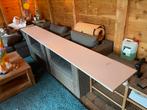 Meubelpaneel wit 275,5 x 40 x 1,8 cm, Doe-het-zelf en Verbouw, Platen en Panelen, Ophalen, Gebruikt, Overige materialen, Minder dan 20 mm