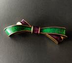 Strik broche, Ophalen of Verzenden, Zo goed als nieuw, Overige materialen