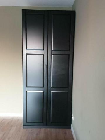 Ikea Pax kledingkast zwartbruin - afbeelding 5