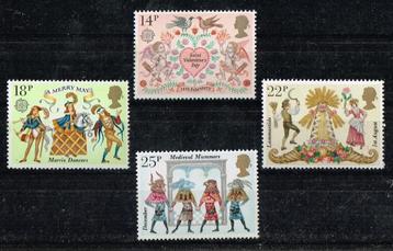 Postzegels uit Engeland - K 4485 - folkore beschikbaar voor biedingen