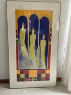 Zeefdruk De 3 Wachters van Jessica Heijkoop, Antiek en Kunst, Kunst | Litho's en Zeefdrukken, Ophalen