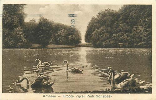 (387-192-011) Arnhem Groote Vijver Sonsbeek, Verzamelen, Ansichtkaarten | Nederland, Gelderland, Verzenden