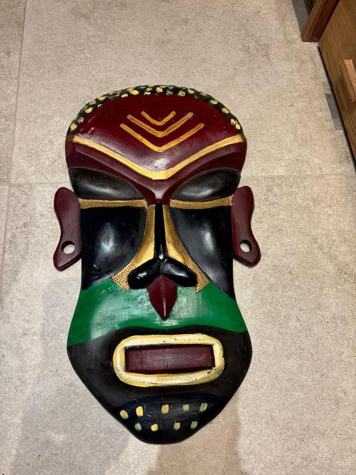 Afrikaans Masker - 55x31cm, Antiek en Kunst, Kunst | Niet-Westerse kunst, Ophalen of Verzenden