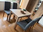 Dining table with 4 chairs, Ophalen, Zo goed als nieuw
