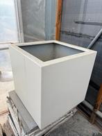 Aluminium Plantenbak Vierkant 60x60x60 Wit, Tuin en Terras, Ophalen, Gebruikt, Vierkant, Binnen