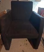 Fauteuils op wieltjes, Huis en Inrichting, Fauteuils, Ophalen, Gebruikt, 75 tot 100 cm, Stof