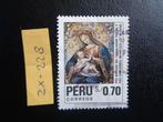peru - kerst 1991 (zx-228), Ophalen of Verzenden, Gestempeld, Zuid-Amerika
