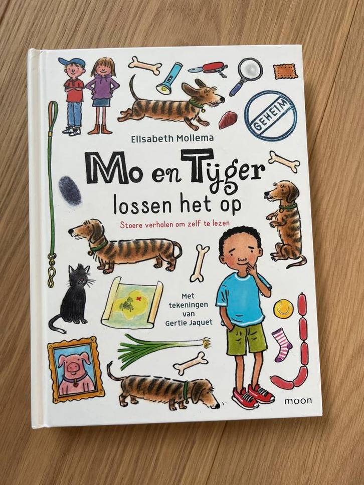 Mo en Tijger lossen het op!, Boeken, Kinderboeken | Jeugd | onder 10 jaar, Zo goed als nieuw, Fictie algemeen, Ophalen of Verzenden