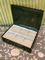 Vintage Helit bakeliet postzegeldoosje (230724), Antiek en Kunst, Ophalen of Verzenden