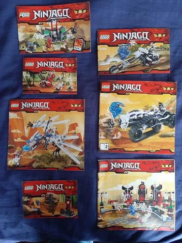 Enorme verzameling Lego bouwbeschrijvingen Ninjago
