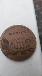 penning opening stadhuis 15 mei 1976 gemeente zwolle, Postzegels en Munten, Penningen en Medailles, Ophalen of Verzenden, Overige materialen
