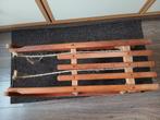 Davos houten slee, Ophalen, Gebruikt, Hout