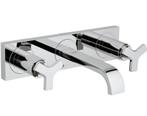 Grohe Allure 3 gats wandmengkraan met afdekplaat chroom, Niet ingevuld, Niet ingevuld, Nieuw, Ophalen of Verzenden