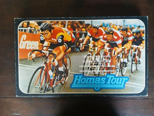 Homas Tour Wielrenspel - Vintage Bordspel, Hobby en Vrije tijd, Gezelschapsspellen | Bordspellen, Gebruikt, Drie of vier spelers