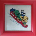 Paddington borduur in lijstje, Minder dan 50 cm, Nieuw, Ophalen of Verzenden, Minder dan 50 cm