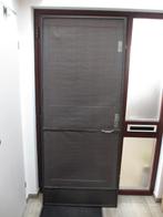 Aluminium deurhor, Ophalen, Gebruikt, 80 tot 100 cm, 215 cm of meer